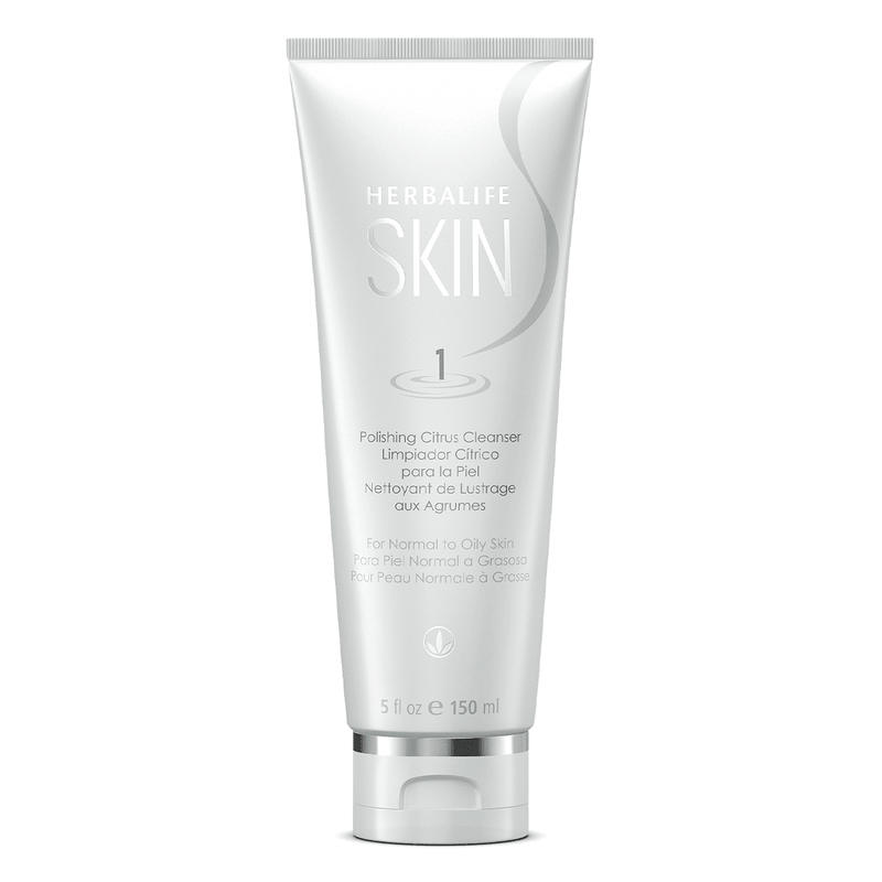 Herbalife SKIN cleansing gel removing oil, dirt, and impurities for refreshed skin